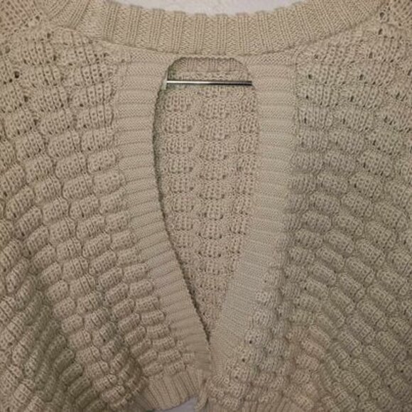 Milk It Glare Knit Cutout Sweater Size 8 - Picture 7 of 15